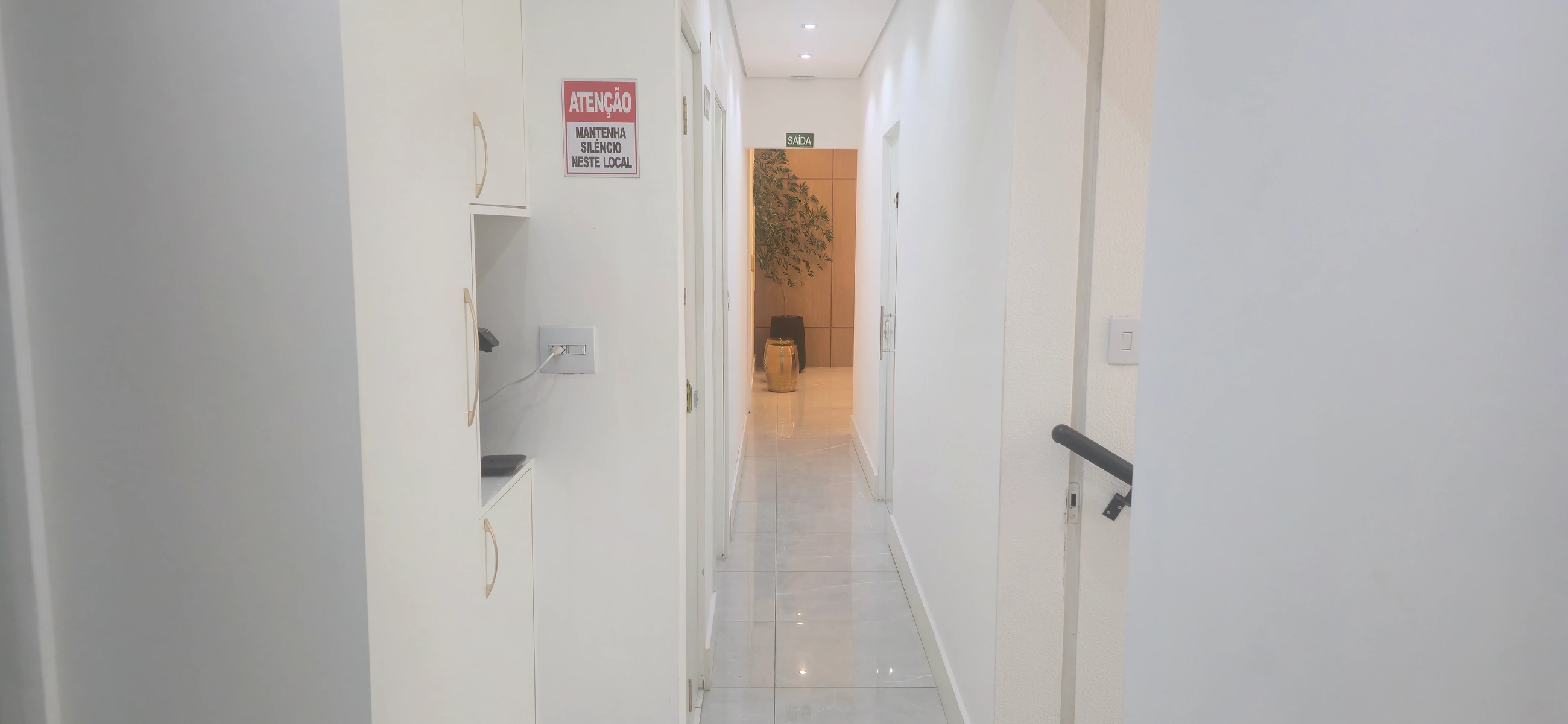 Corredor interno da Pure Slim