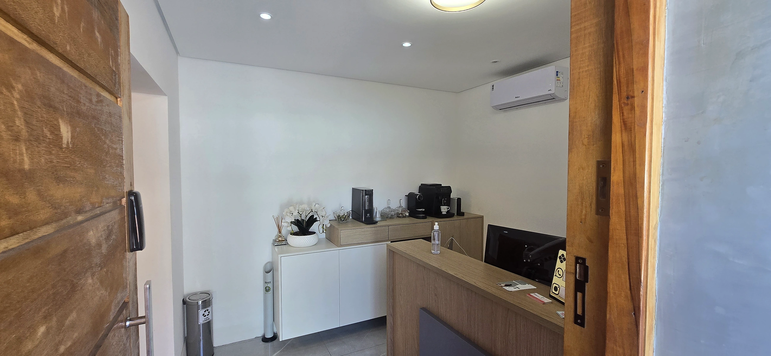 Recepção da Pure Slim